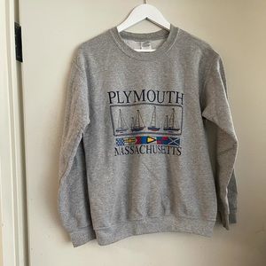 Plymouth Massachusetts Crewneck Sweatshirt